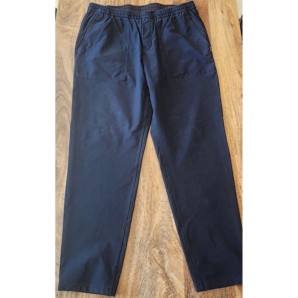Lululemon Pants Mens XL Blue Jogger Elastic Waist Zip Pocket Walking LM5AJGS